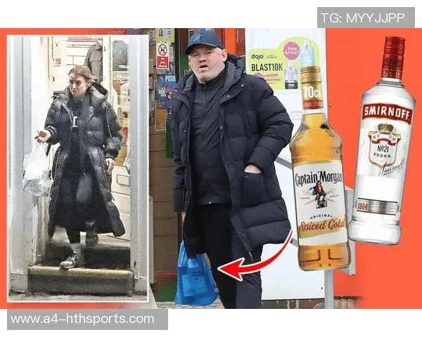 鲁尼与妻子逛商店被拍到购买酒水和炸鱼薯条的日常生活瞬间 鲁尼与妻子逛商店被拍到购买酒水和炸鱼薯条的日常生活瞬间